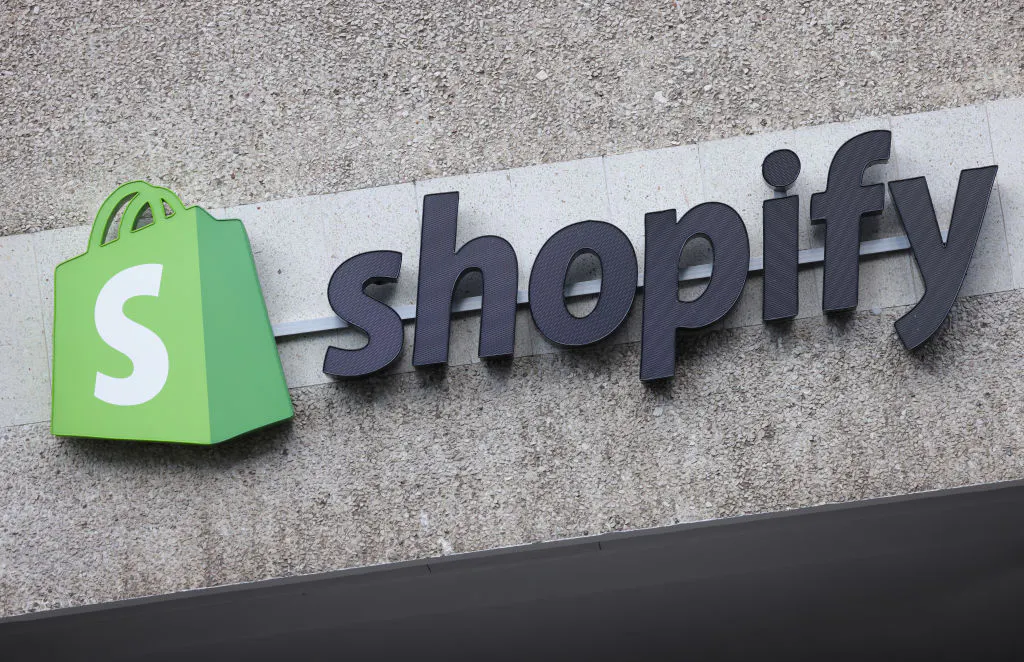 Shopify surges nearly 12% as trade truce lifts market mood