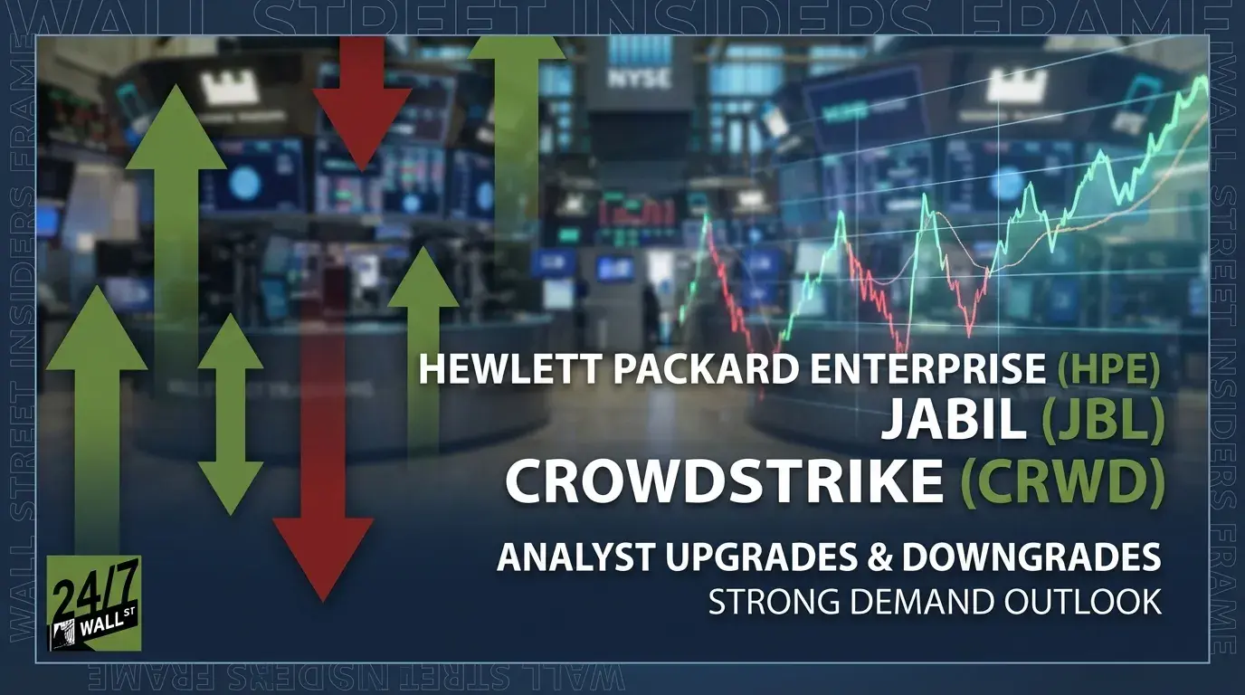 Strong Demand Outlook Boosts Tech Names Hewlett Packard Enterprise, Jabil and CrowdStrike