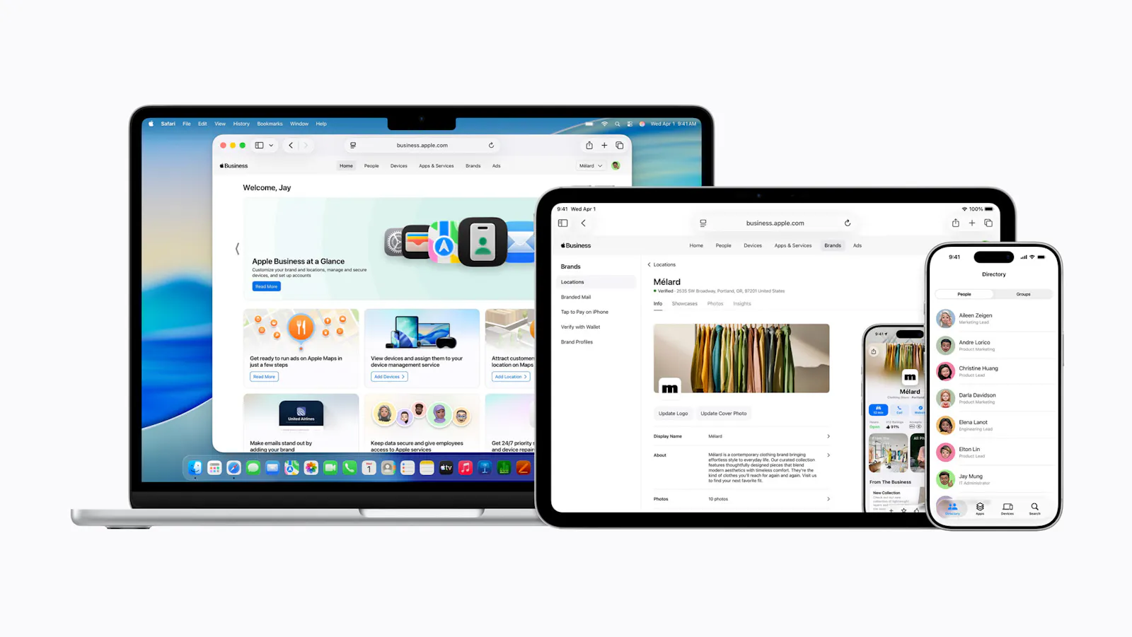 With Apple Business, Apple is packaging its ecosystem for the office