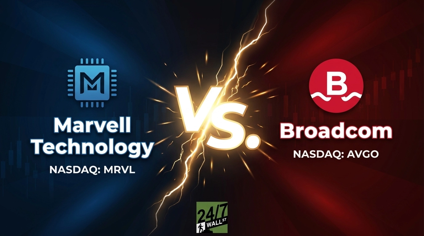 Marvell vs. Broadcom: One AI Stock Looks More Attractive Right Now