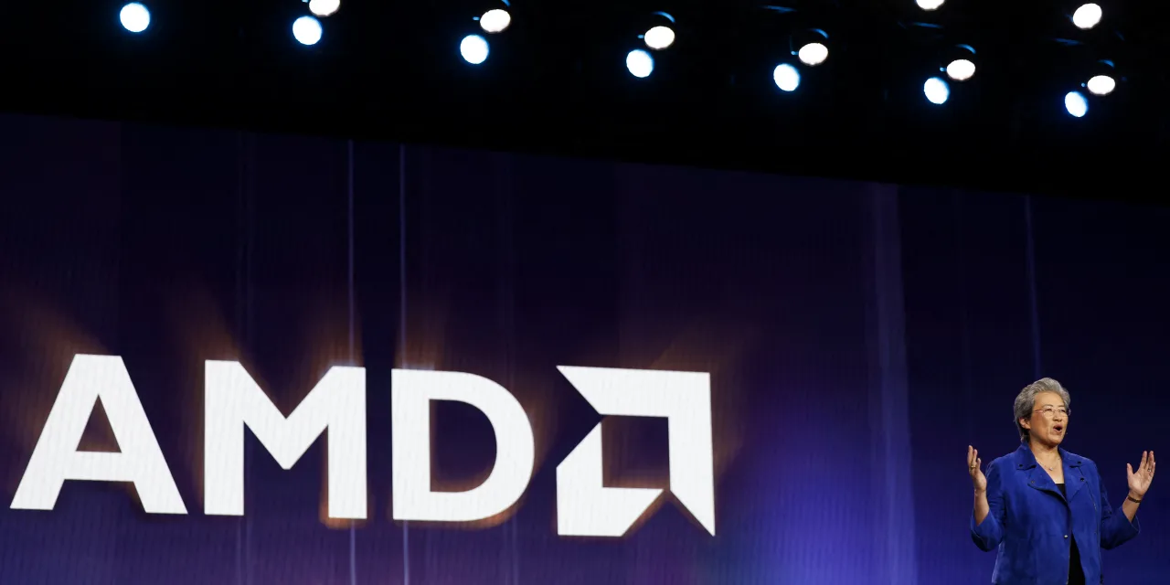 Why AMD’s stock is charging higher as Intel’s sinks