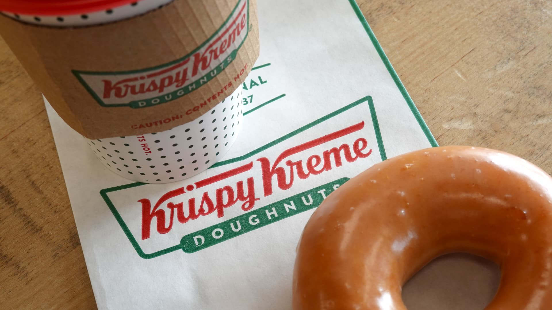 Krispy Kreme stock plunges after doughnut chain pauses McDonald's rollout, pulls outlook