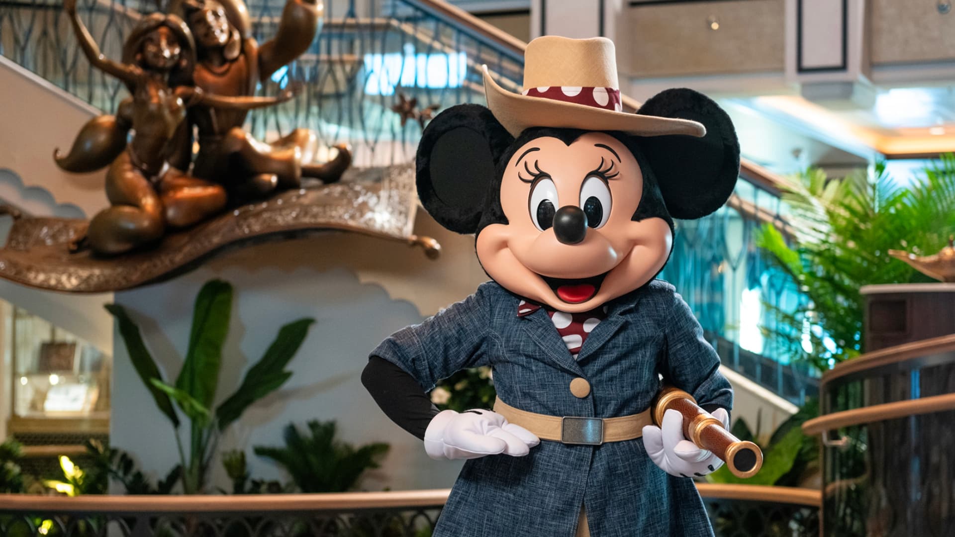 Disney debuts its latest cruise ship, Treasure, as part of a plan to double its fleet by 2031