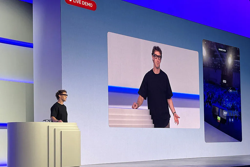 Watch: Meta virtual reality conference bloopers