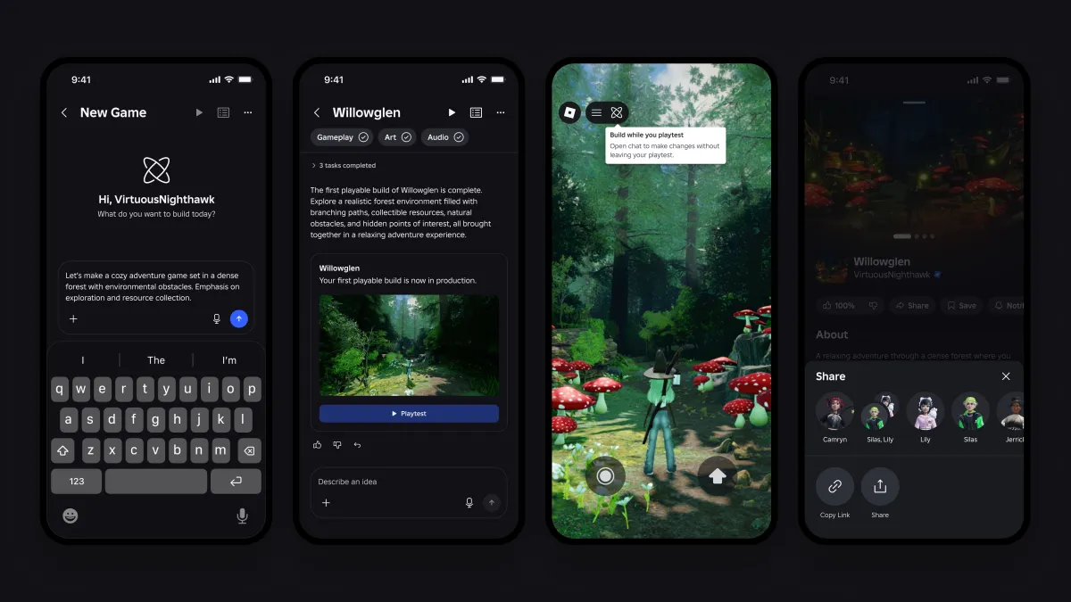 Roblox is making it easier to build games with AI — and play them outside Roblox