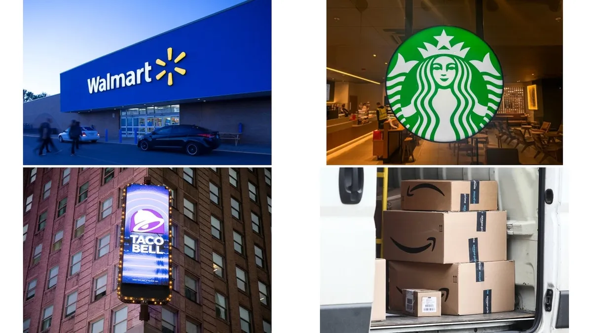 Walmart's gangbusters year, Starbucks' parental leave, and Taco Bell's new thing: Retail news roundup