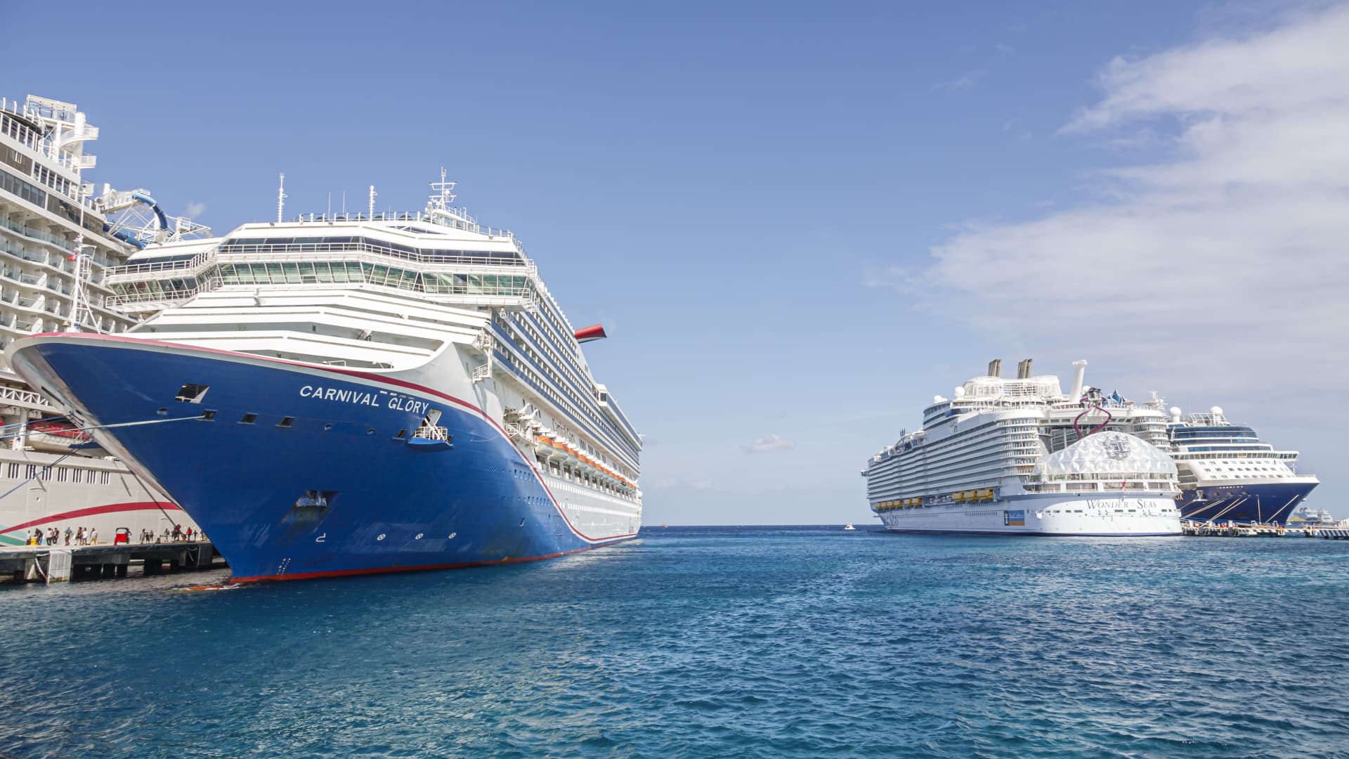 Cruise companies aim to keep fuel costs down. Their strategies for doing so differ