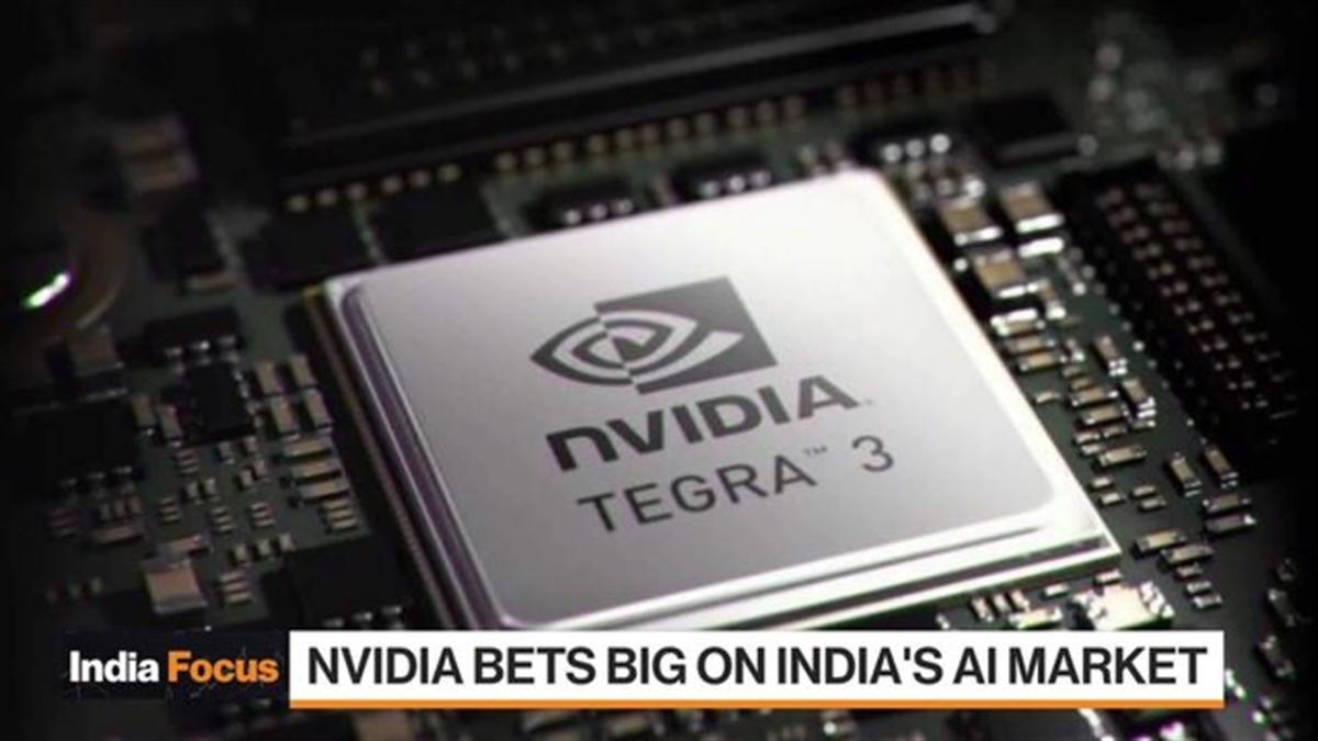 Nvidia CEO Huang Is Betting on India's AI Market
