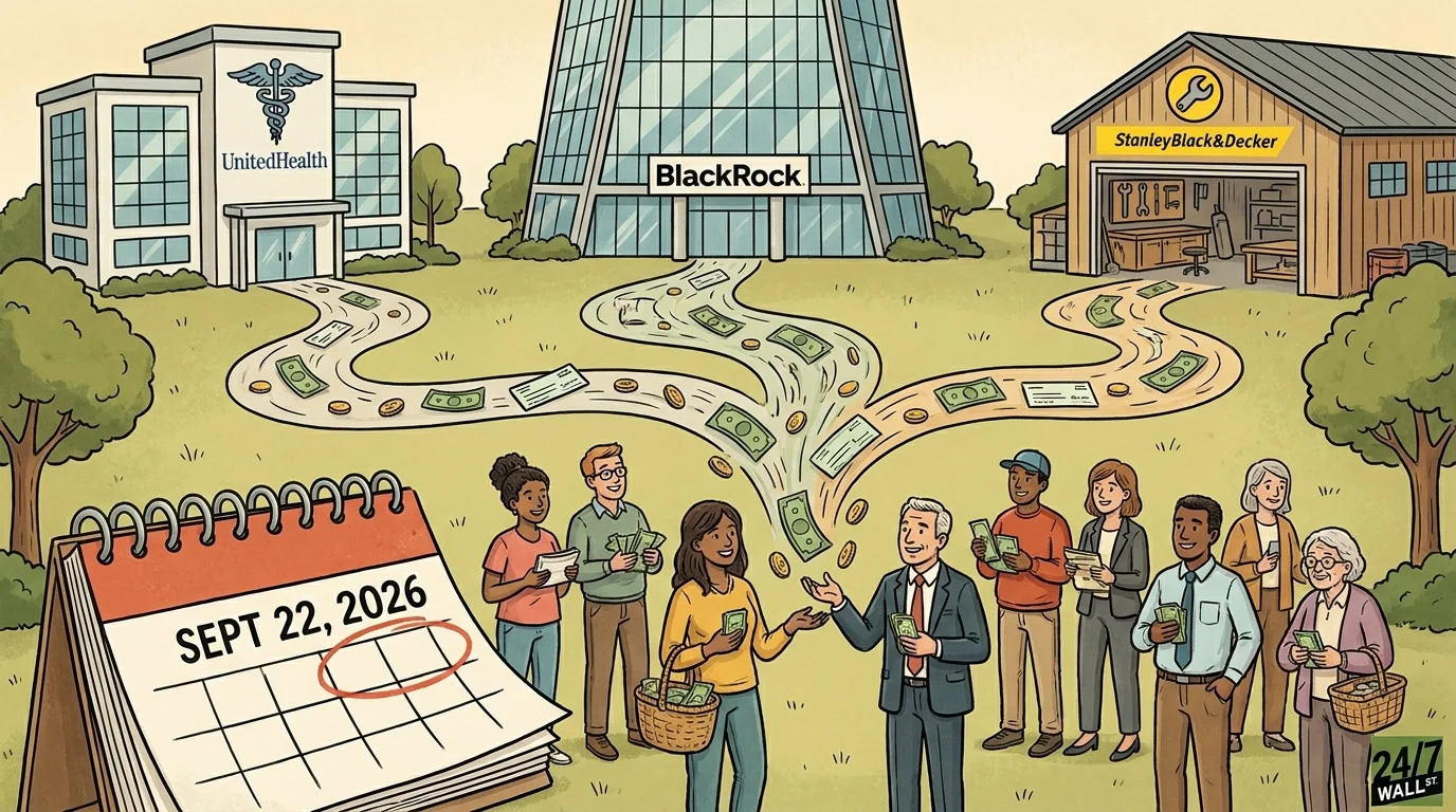 UnitedHealth, BlackRock, and Stanley Black & Decker Just Paid Shareholders. Here's What They Got.