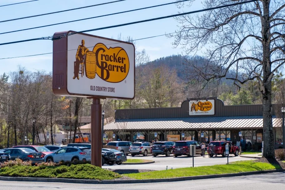 Cracker Barrel Rebrand Was 'Pitiful,' Co-Founder Says: 'Leave The Barrel -The Logo Alone'