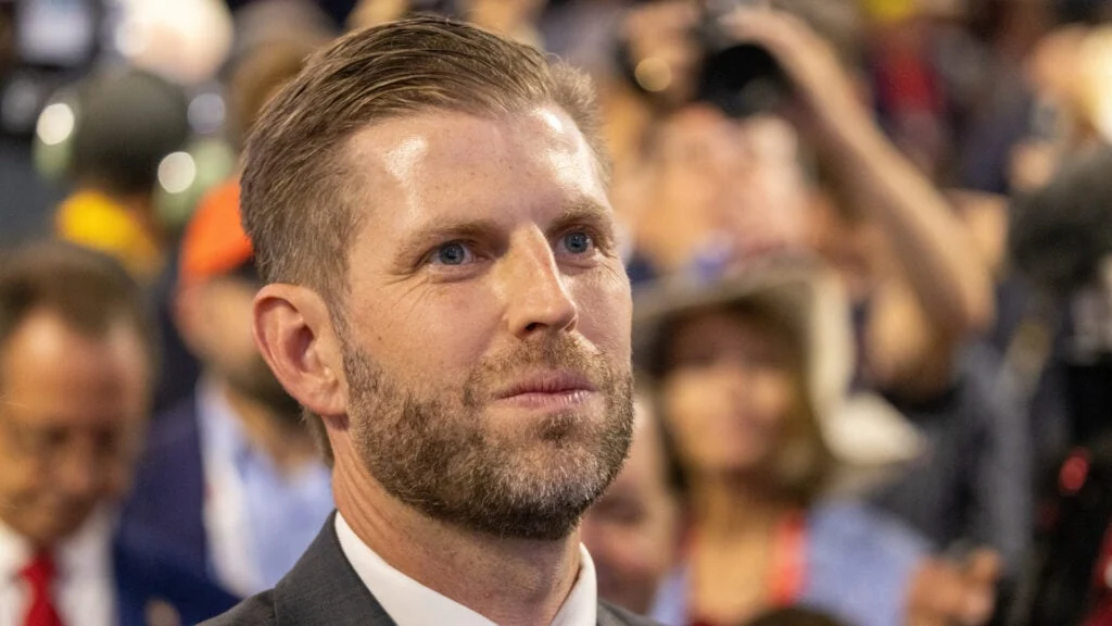 Eric Trump Calls Big Banks 'The Greatest Hypocrites' After His Dad Says He Won't Let Them Undermine His 'Powerful Crypto Agenda'