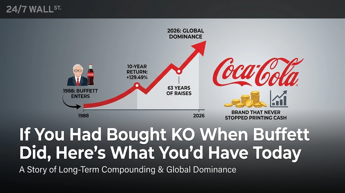 If You Bought Coca-Cola When Buffett Did, Here's What You Have Today