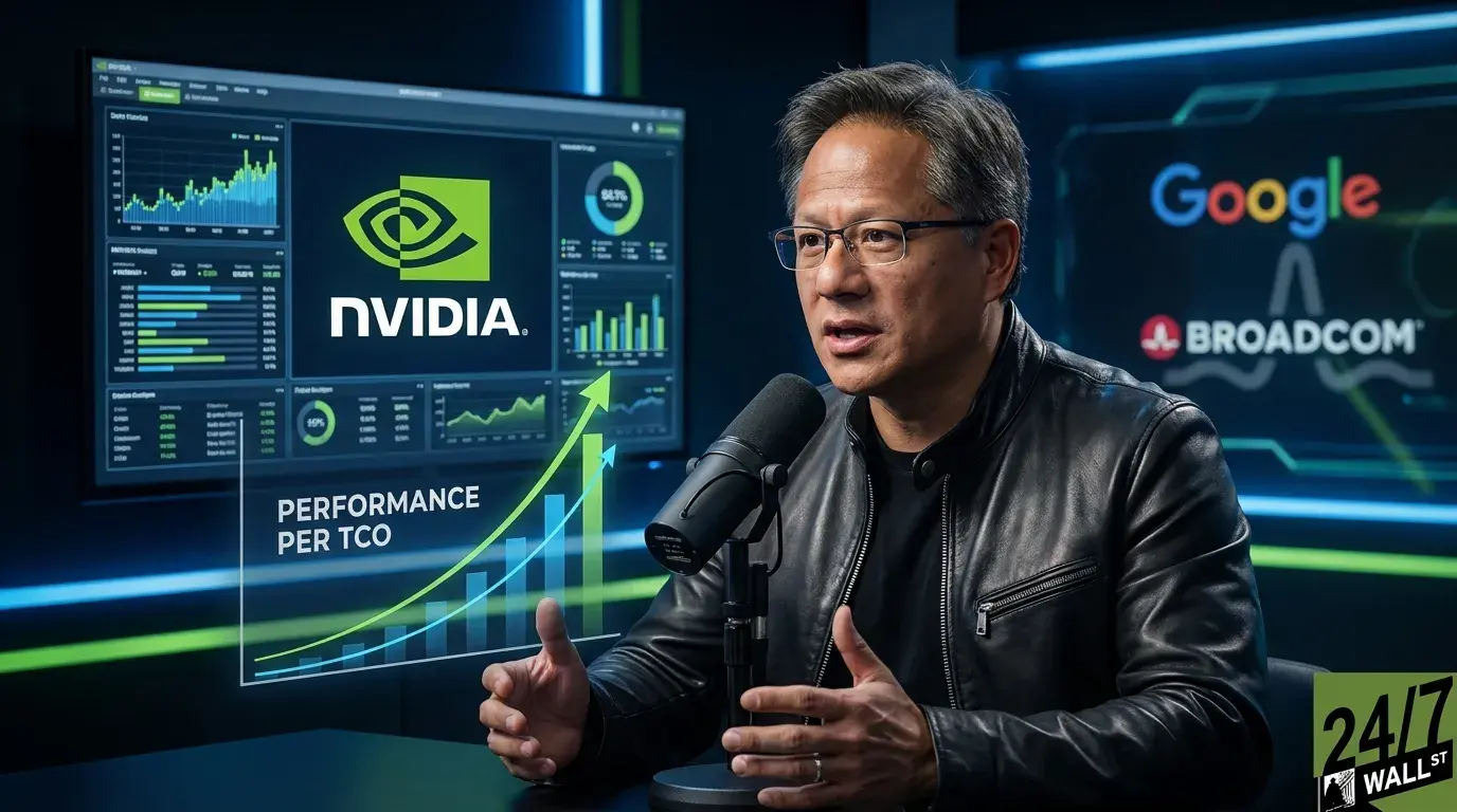 Jensen Huang Says 'Not One Company' Can Match NVIDIA's Performance Per Dollar. Here's What Investors Should Know