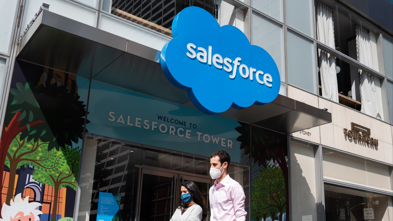 Salesforce Commands 70% Premium Over Adobe Despite Lower Margins on Agent Bet