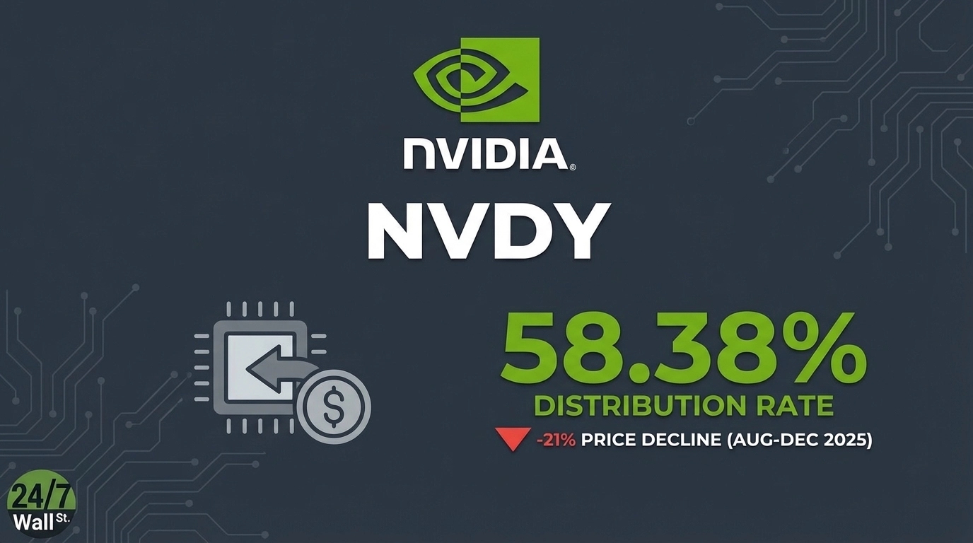 NVDY's 58% Yield on Nvidia Comes With 21% Decline and Distributions That Are 66% Return of Capital