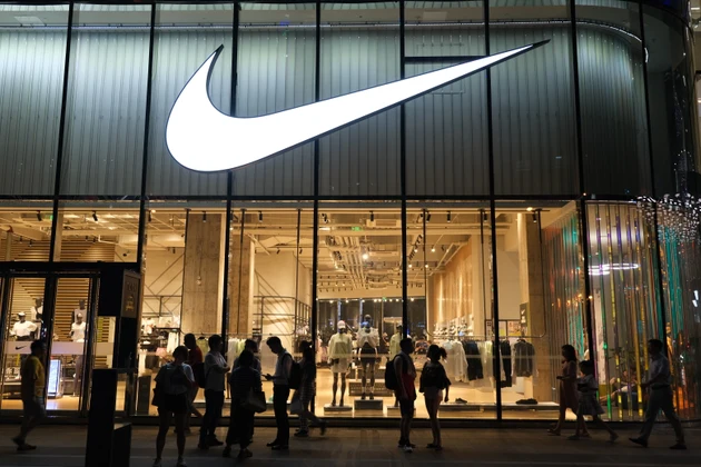 Nike options chain shows upside-heavy positioning into earnings