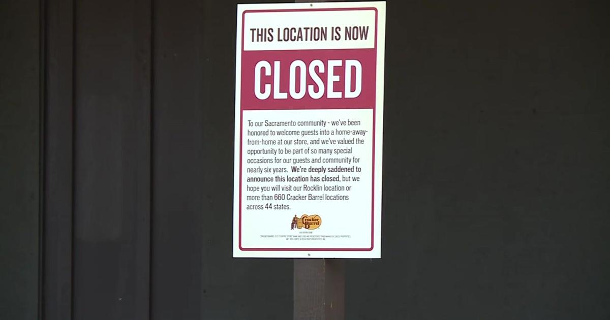 Cracker Barrel closes 2 of its California locations, including Sacramento's - CBS Sacramento