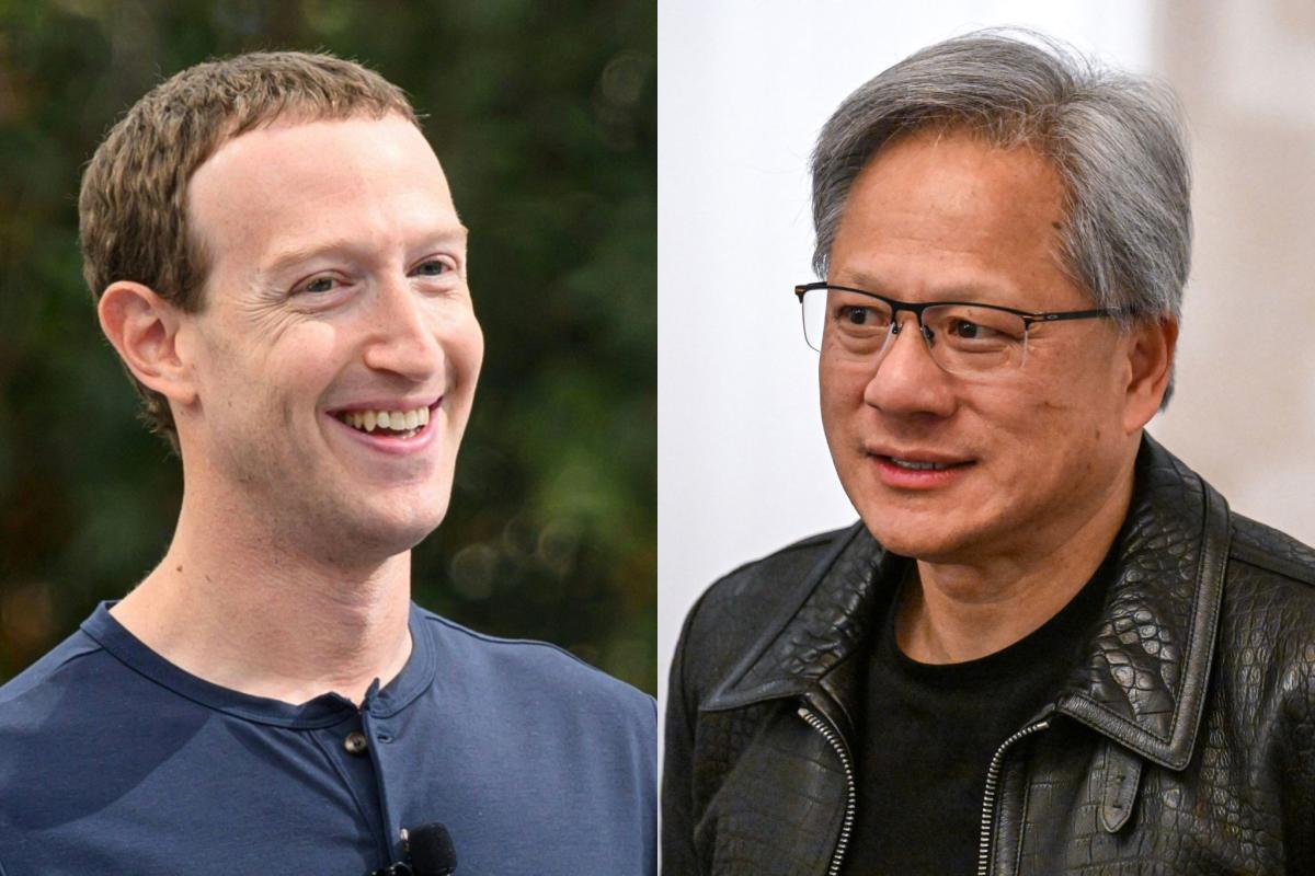Mark Zuckerberg hails Nvidia CEO Jensen Huang as the ‘Taylor Swift of tech’