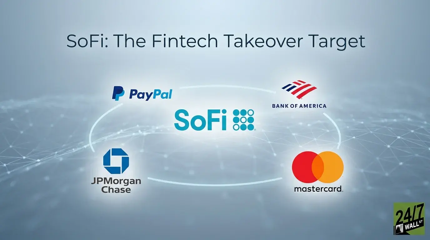Here's Why SoFi Is a Prime Takeover Target for These Major Financial Players
