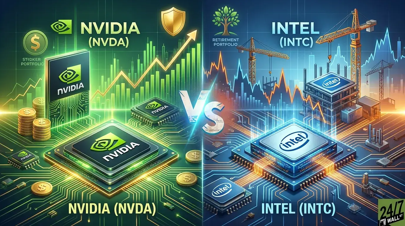NVIDIA vs. Intel: Which AI Chip Stock Should Retirement Investors Own?