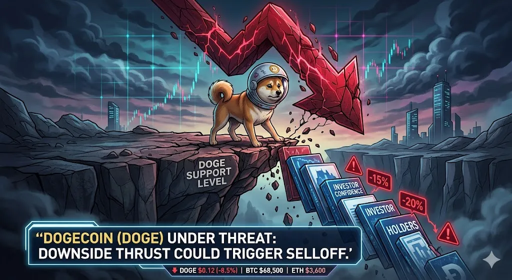 Dogecoin Under Threat, Downside Thrust Could Trigger Selloff