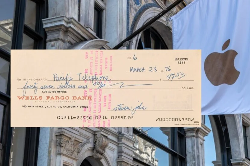 Steve Jobs-Signed Check Predating Apple's Incorporation Goes To Auction: See The Final Price