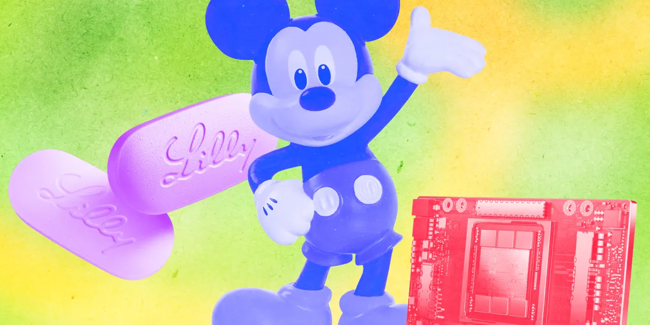 Nvidia, Eli Lilly, and Disney Show It’s Time to Back the Top Dogs