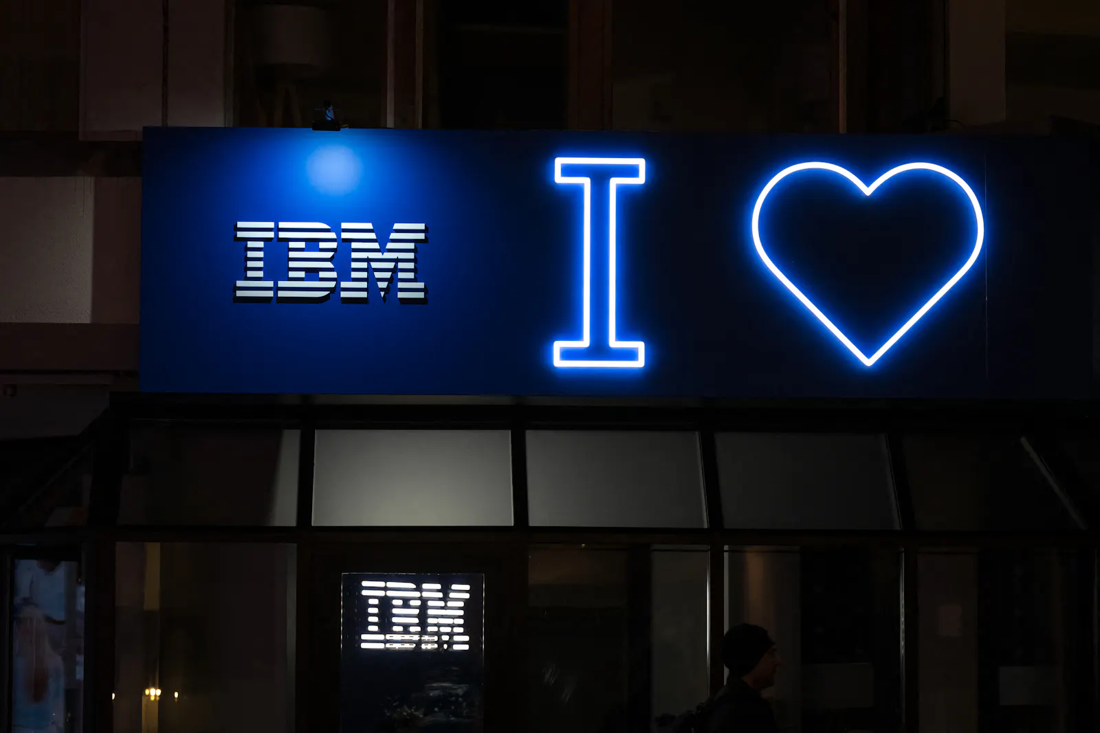 IBM is poised for its best day of the century