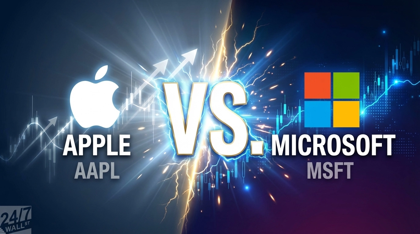 Microsoft vs. Apple: $30B AI Buildout vs $85B iPhone Surge