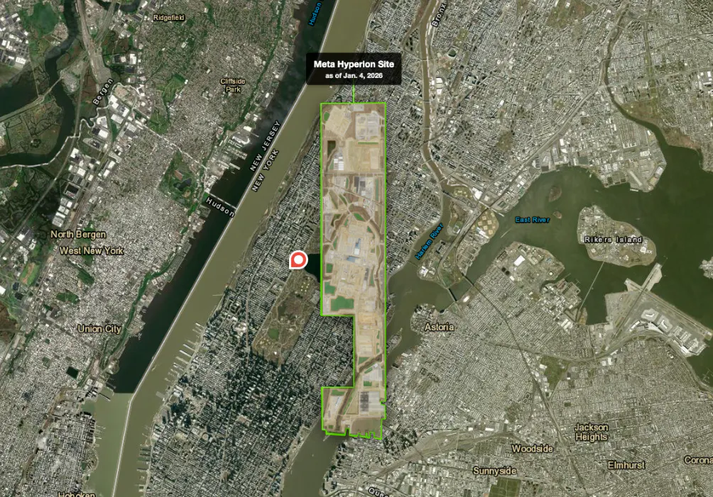 See for yourself just how massive Meta’s Hyperion data center is