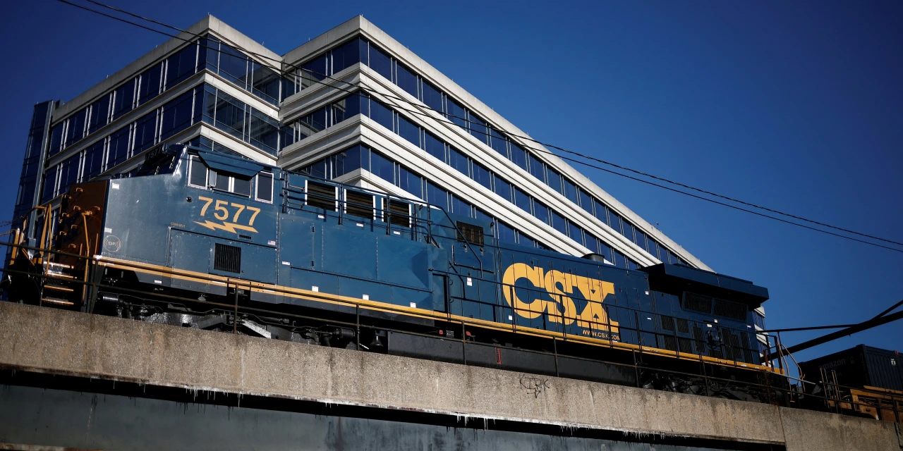 CSX Profit, Revenue Fall on Subdued Industrial Demand