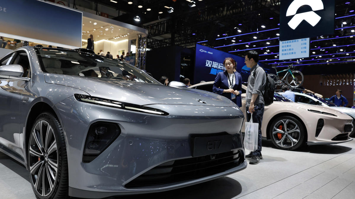 Nio's EV deliveries soared by 134% year-over-year in April - Yahoo Finance