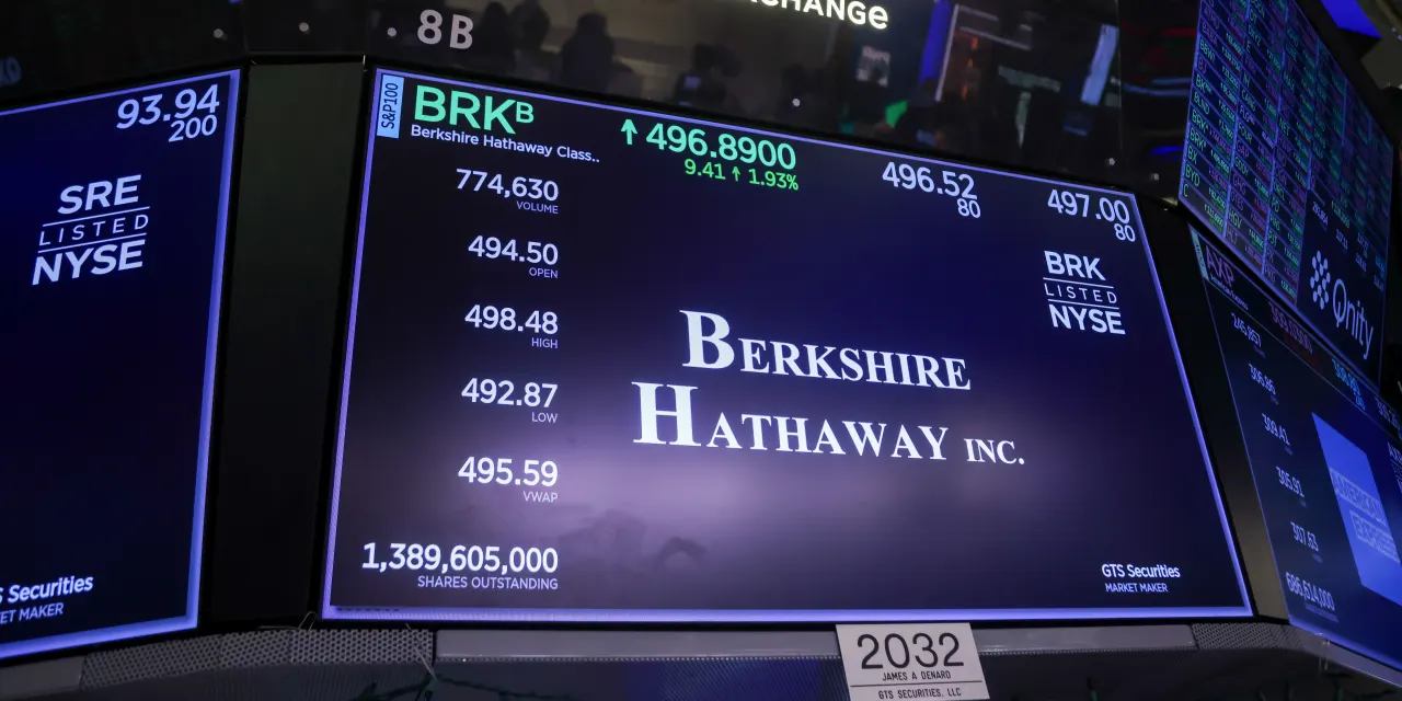 Berkshire Stock Drops. Its Bargain-Priced Deal for Home Builder Fails to Impress Investors.