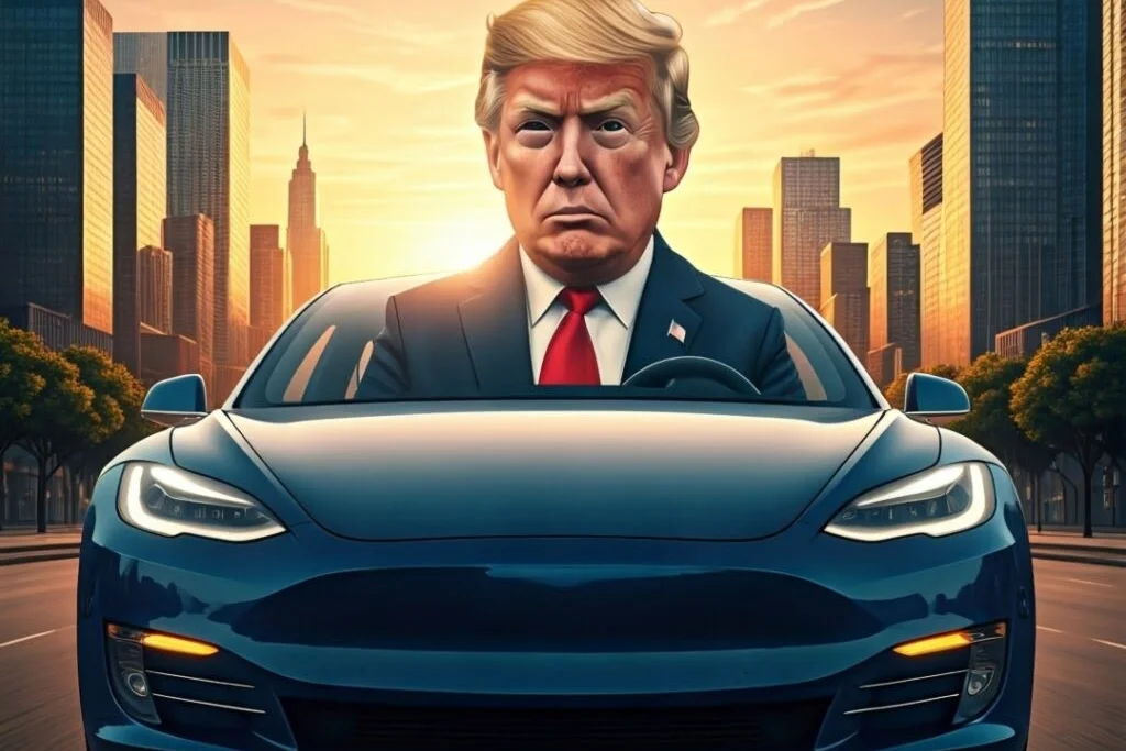 Trump's Tesla Shoutout Falls Flat — No Spike in Orders or Inventory Movement