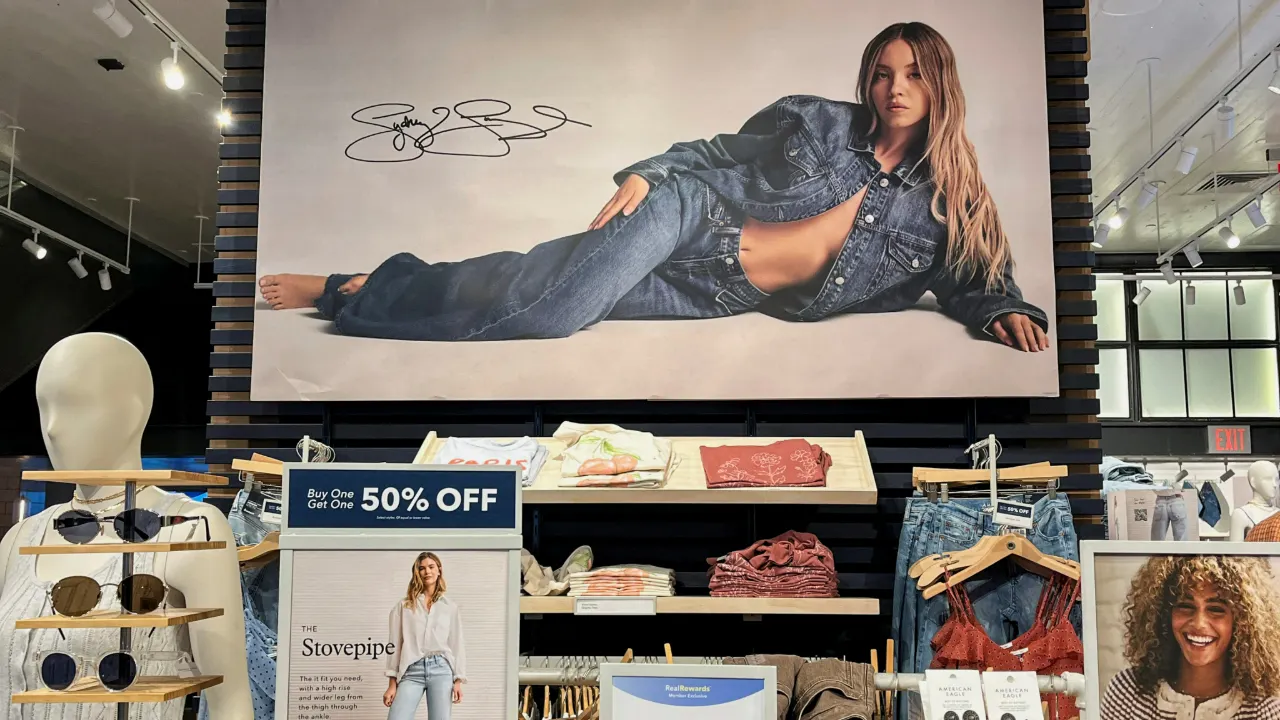 American Eagle boosts forecast after strong lift from Sydney Sweeney ad campaign