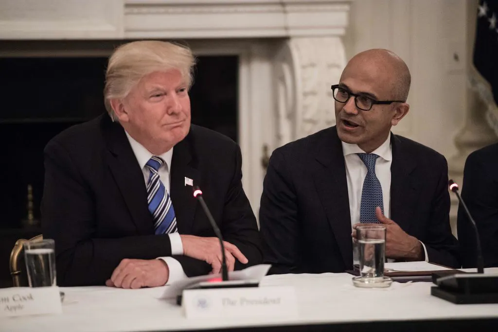 President Trump calls for tech giants to “pay their own way” on energy, says Microsoft will make “major changes”
