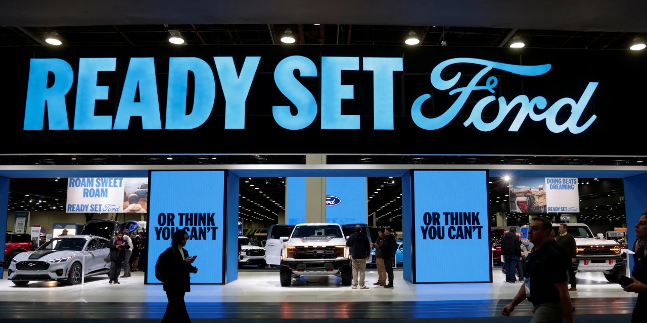 Ford January U.S. Sales Decline as EV Sales Slow