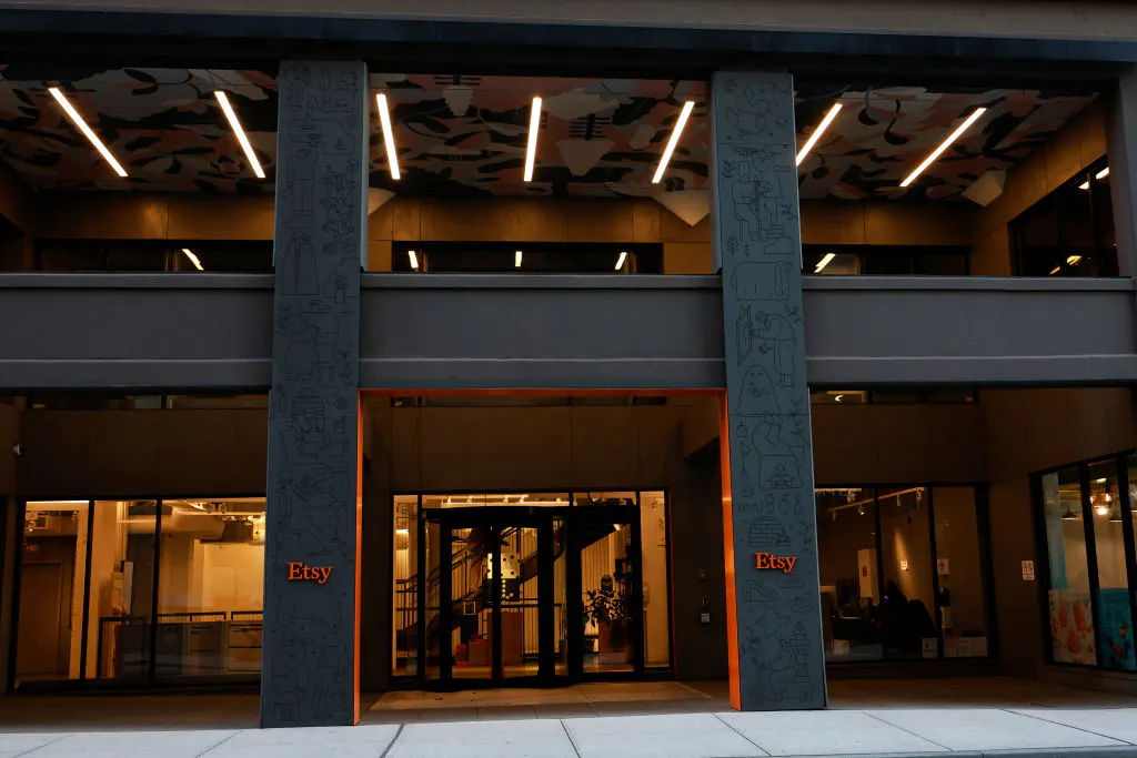 Etsy drops on CEO shake-up and weaker-than-expected core sales