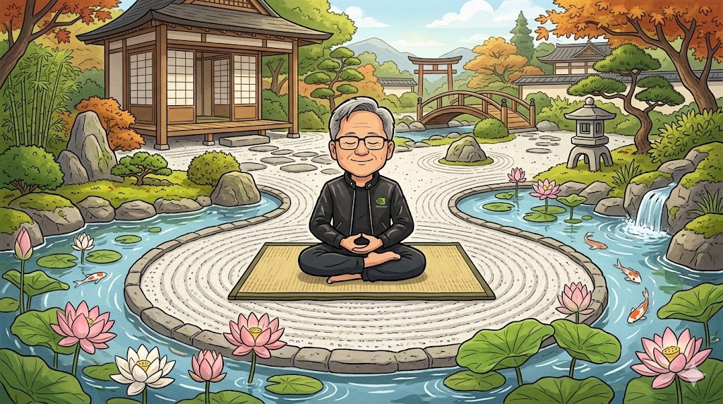 The Zen of Jensen: Nvidia CEO Says ‘I Let the World Come to Me’