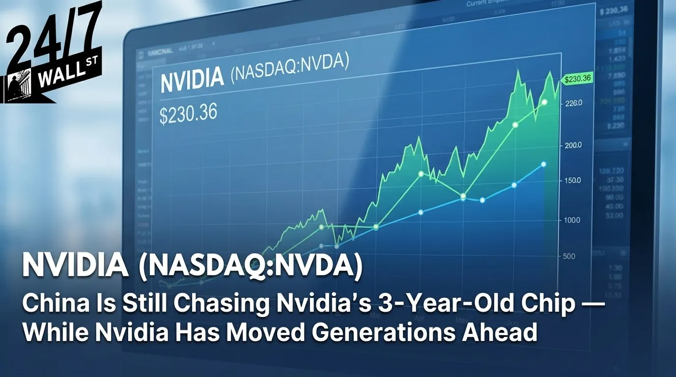 China Is Still Chasing Nvidia’s 3-Year-Old Chip — While Nvidia Has Moved Generations Ahead