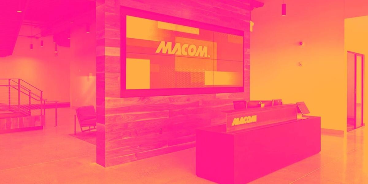 MACOM Reports Q1 In Line With Expectations, Next Quarter's Growth Looks Optimistic - Yahoo Finance