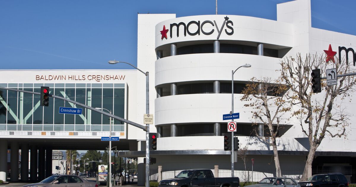 Op-Ed: Crenshaw Macy's closure is loss for Black middle class - Los Angeles Times