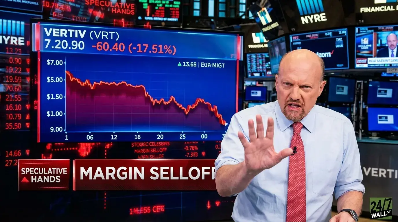 Jim Cramer Says Wait Before Buying the Dip on Vertiv: "You'll Get A Better Price."