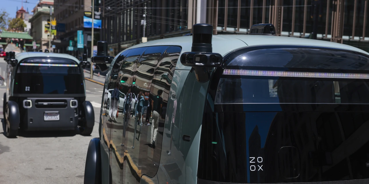 Amazon’s Toaster-Shaped Robotaxis Are Hitting the Road