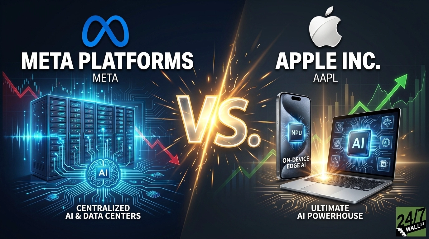Meta Vs. Apple: Divergent Edge AI Inference Strategies and Spending