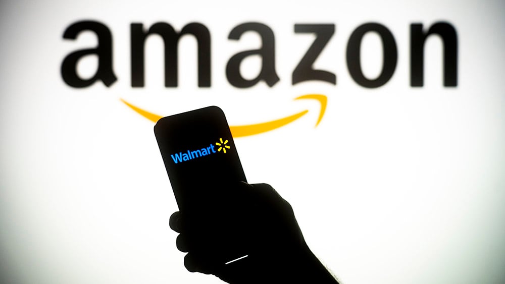 Amazon, Walmart Rivalry Enters New Era As Tech Giant Chases Revenue Crown