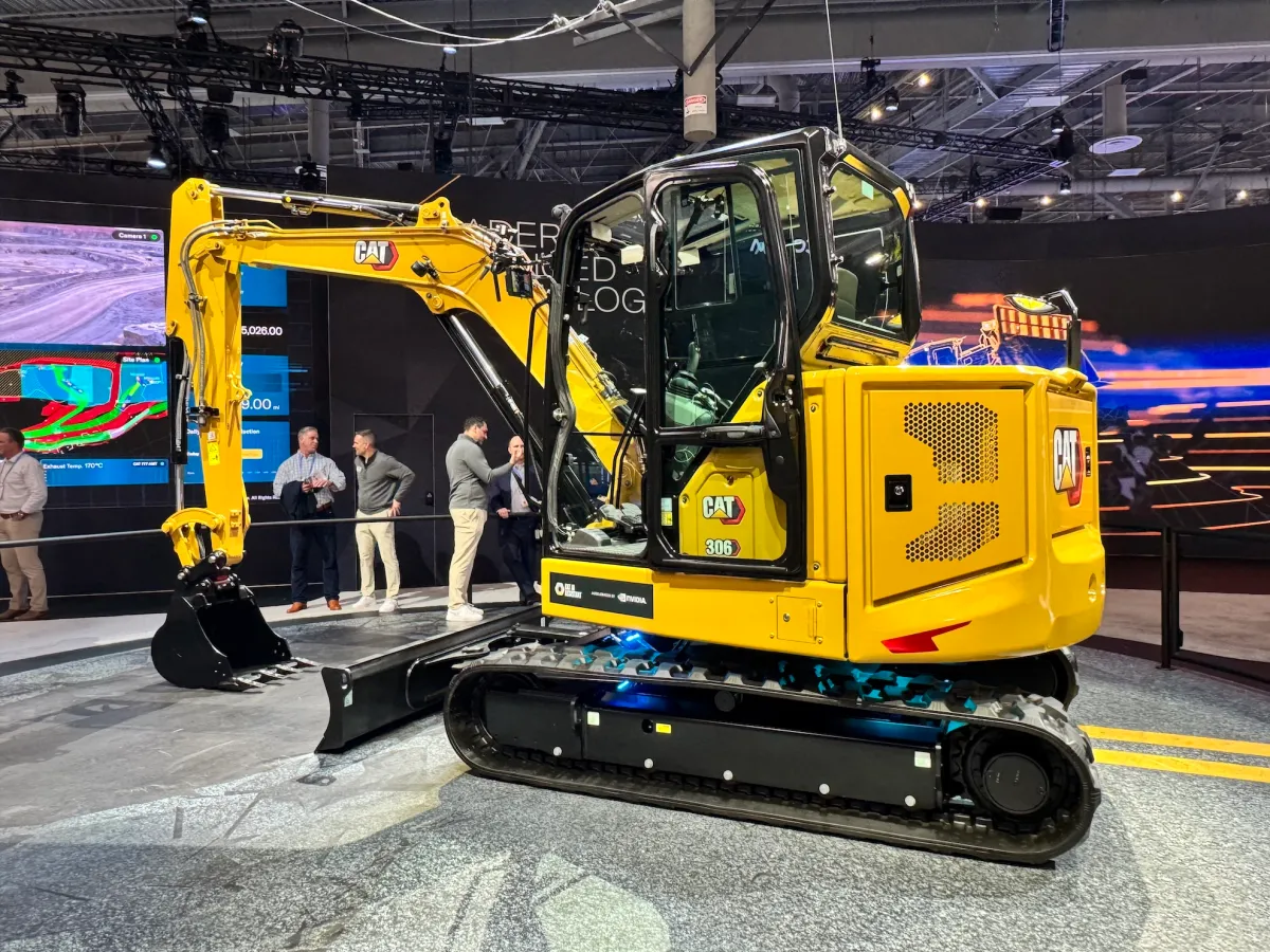 Caterpillar taps Nvidia to bring AI to its construction equipment