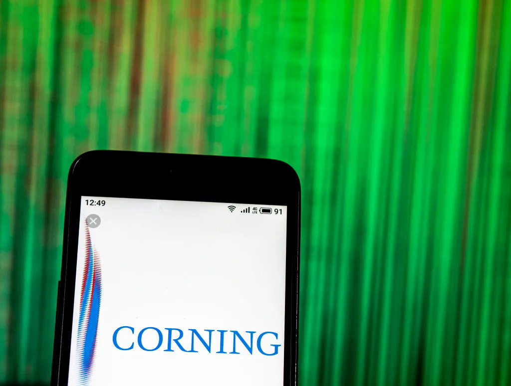 Corning surges after multibillion-dollar fiber-optic deal with Amazon