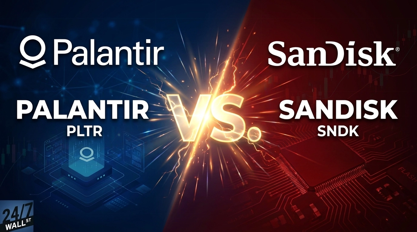 Palantir vs. SanDisk: Two Paths to AI Riches, One Winner