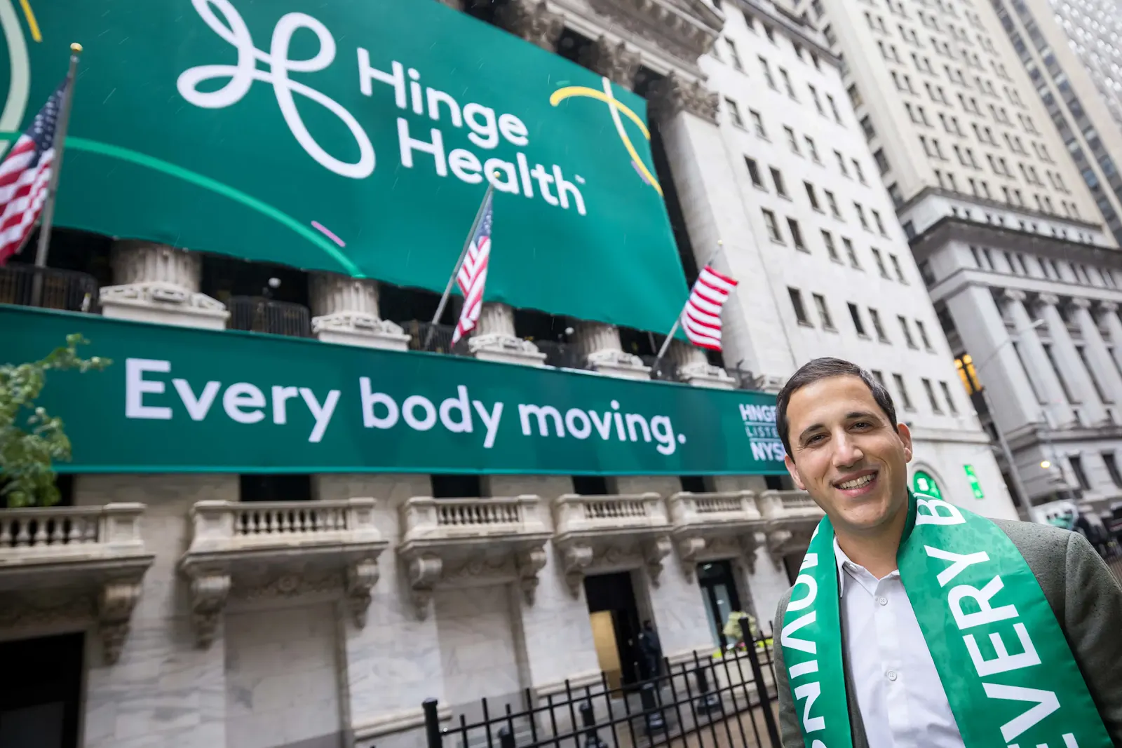 Hinge Health’s CEO is sizing up a giant market opportunity for digital healthcare